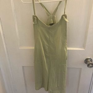 Light pastel green Target romper